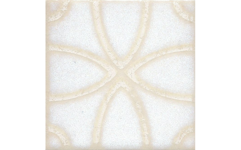 Декор Амальфи STG\B405\1266 Орнамент Белый 9,9x9,9