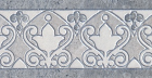 Декор Монтаньоне HGD\B38\TU0031L Серый Лаппатированный 9,7x42
