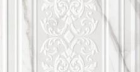 Декор Прадо 14041R\3F Белый Панель Обрезной 40x120