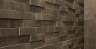 Декор Дженезис Браун Брик 3D / Genesis Brown Brick 3D (620110000090) 28X78