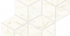 Мозаика Marvel Shine Calacatta Delicato Mosaic Esagono Lapp (A42K) 30x35