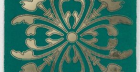 Декор Клемансо HGD\E252\5246 Зеленый 4,9x4,9