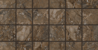 Мозаика BR04 Bernini Dark Brown полированная (5х5) 30x30