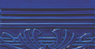 Бордюр Terminale Deco Cobalt Cr Ted9 12X20