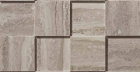 Мозаика Marvel Pro Travertino Silver Mosaico 3D (ADP9) 30x30