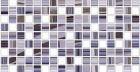 Настенная Плитка Нео Фиолетовая Объемная Мозаика (122880) 25X40