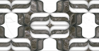 Настенная плитка Estatuario-Nero Dec Damasc 33x100