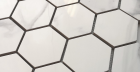 Мозаика Calacatta Pol (Чип 37X64 Мм) Гексагон 26,7X30,8