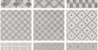 Настенная плитка Карнаби-Стрит 1576 N Орнамент Серый 20x20