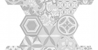 Декор Vodevil Dec. White 17,5X17,5