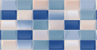 Настенная плитка Elissa Mosaico Blu 1C (М2) 20,1X50,5