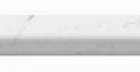 Бордюр Marvel Carrara Pure Spigolo (LSSA) 0,8x20