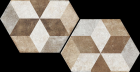 Heritage Exagona Deco Exagona Texture 4 34.5*40