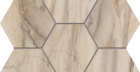 Мозаика BR01 Bernini Hexagon Pearl неполированная 25x28,5