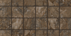 Мозаика BR04 Bernini Dark Brown неполированная (5х5) 30x30