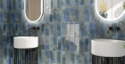 Настенная плитка Bellagio Blu 10x30