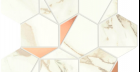 Мозаика Marvel Shine Calacatta Imperiale Gold Hex Shiny (A4WW) 25,1x29