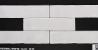 Настенная плитка Cromat One Colonial White 7,5x30