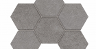 Мозаика Terra Grey LN02/TE02 Hexagon 25x28.5