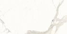 Керамогранит Ultra Marmi Bianco Calacatta Levigato Silk (UM6SK157536) 75x150