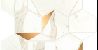 Мозаика Marvel Shine Calacatta Prestigio Gold Hex Shiny (A4WU) 25,1x29