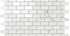 Мозаика Marvel Carrara Pure Mosaico Lappato Burattato (AS34) 29,8x29,8
