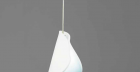 Pappardelle Lighting Светильник Подвесной С Плафоном Из Крион И Белым Проводом 1М (G220010700)
