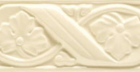 Бордюр Boiserie Gemme Bianco Matt. Ge01 8X20
