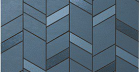 Мозаика Mek Blue Mosaico Chevron Wall (9MCU) 30,5x30,5