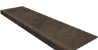 Ступень комплект Gabbro Brown GB04 33x120 неполированная+Подступенок 14.5x120