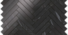 Мозаика Nero Marquina Herringbone Wall (9SHN) 30x30,5