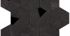 Мозаика Boost Tarmac Mosaico Hex Black (AN7B) 25x28,5