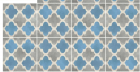 Керамогранит Venti Boost Blue Carpet 3 (A3OT) 20x20