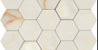 Мозаика 02616 Majestic Hexagon Onyx Lev 34X36
