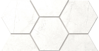 Мозаика Marmulla Grey Hexagon MA00 неполированная/полированая 25x28,5