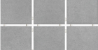 Настенная плитка Корсо 1245 Серый Полотно (12 Частей 9X9) 30x40