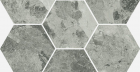 Мозаика Шарм Экстра Силвер Гексагон / Cha.extra Silver Mosaico Hexagon (620110000067) 25X29