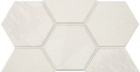 Мозаика Terra White LN00/TE00 Hexagon 25x28.5