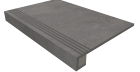 Ступень комплект Luna Anthracite LN03 33x120 неполированная+Подступенок 14.5x120