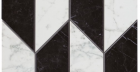 Мозаика Half Hex Cold Lappato (AMMS) 33x48,3