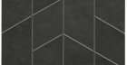 Керамогранит Prism Graphite Mosaico Maze Silk (A412) 31x35,7