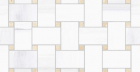 Мозаика Themar Rete Bianco Lasa Kry (Csarblak30) 30X30
