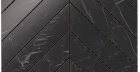 Мозаика Nero Marquina Chevron Wall (9SCN) 25x30,5