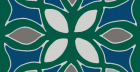 Декор Анвер OS\B175\21052 5 Зеленый 4,85x4,85