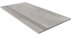 Ступень TN01 Grey неполированная с насечками 30x60
