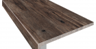 Ступень комплект Brigantina Wenge BG05 33x120 неполированная без насечек+Подступенок 14.5x120
