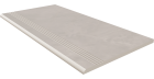 Ступень Estima GF01 Graffito Light Grey неполированный с насечками 30x60