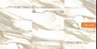 Настенная плитка Calacatta Gold Gloss 31,6x90