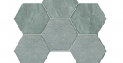 Мозаика Luna Grey LN02/TE02 Hexagon неполированный 25x28.5