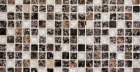 Стеклянная мозаика с камнем Qsg-010-15/8 (чип 15X15X8 мм) 30,5x30,5
